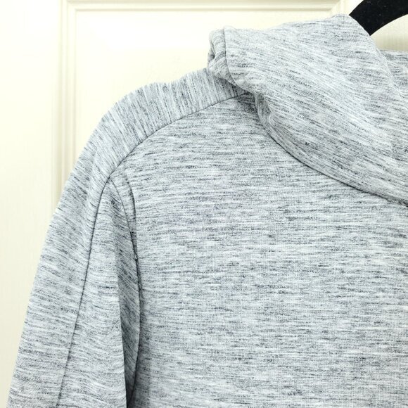 Lululemon Going Places Hooded Jacket Heathered Space Dyed Medium Grey / Black 10 - Picture 7 of 16